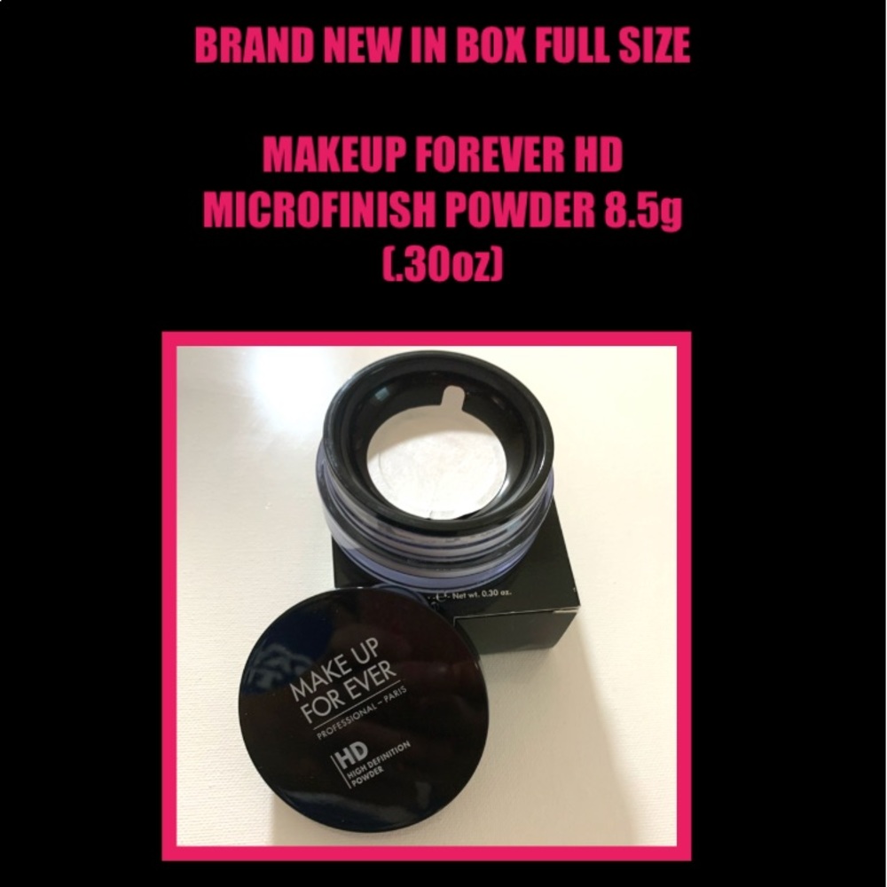 BNIB makeup forever microfinish powder .30oz